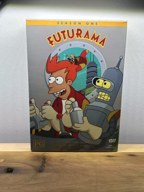Futurama Season 1 One DVD 3-Disc Box Set PAL Region 4 PG Matt Groening