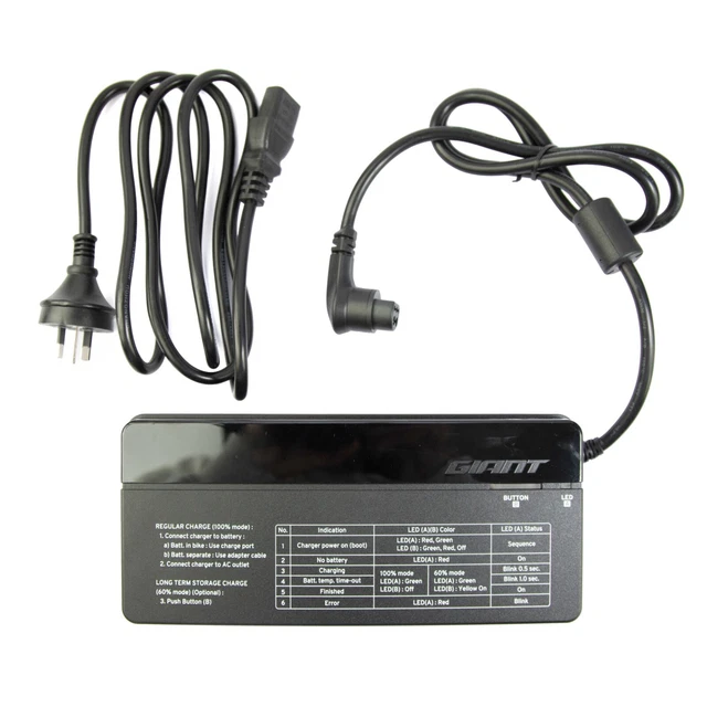 Pour GIANT Escape Hybrid, Chargeur D'Origine 41,8V 4A