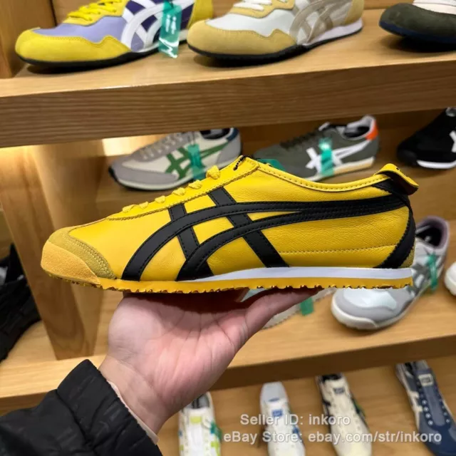 Onitsuka Tiger MEXICO 66 Shoes Classic Yellow Black Unisex Sneakers 1183C102-751