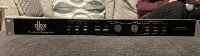 DBX 200 Recording Technology Series Program Route Selector HiFi Vintage