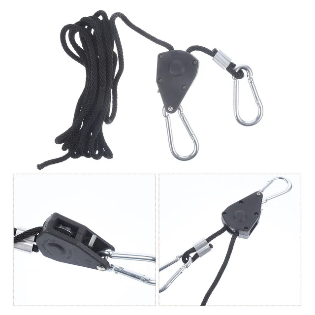 4pcs Heavy Duty Seil Aufhänger Wachsen Licht Seil Kleiderbügel 3