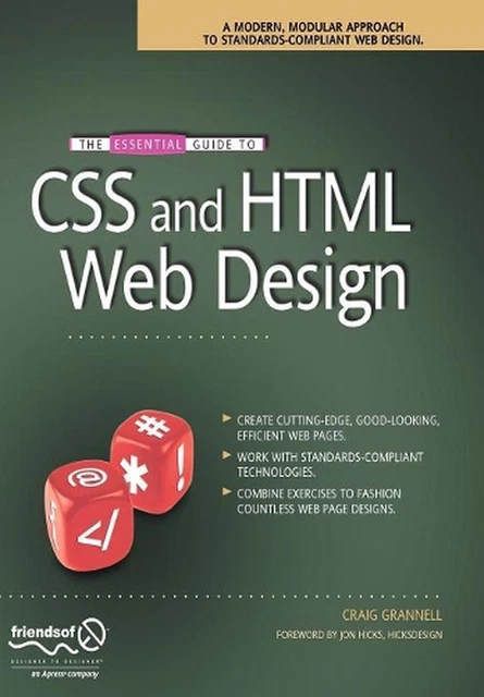 THE ESSENTIAL GUIDE to CSS and HTML Web Design by Craig Grannell ...
