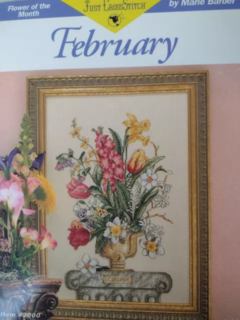 Cross Stitch "Flower of the Month: February" by Just CrossStitch