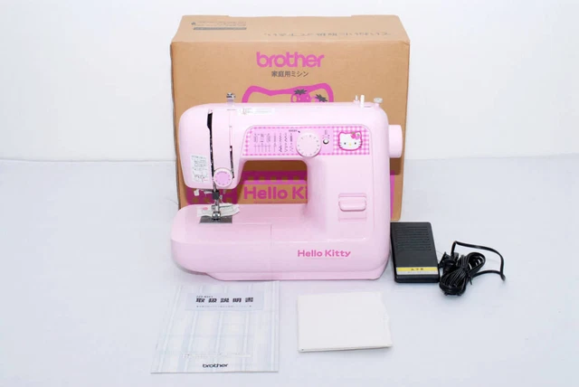 Brother sewing machine Hello Kitty ZZ3-B311 1189 New unused W/Foot Controller