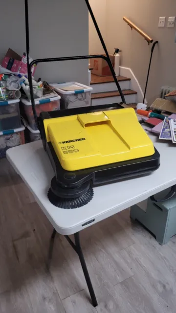 Karcher KM550 Large area Floor Sweeper.  Made In Italy