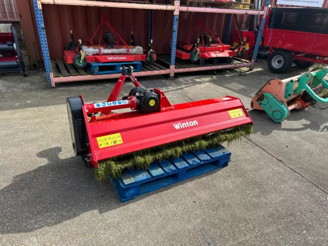 WFL175 - Winton Heavy Duty Flail Mower - 1.75m Wide For Compact Tractors EX DEMO