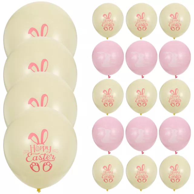 Kids Easter Ornaments & Party Balloons: 20pcs Holiday Decor