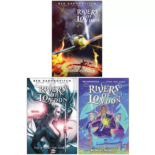 Rivers Of London Series (7-9) Collection 3 Books Set by Ben Aaronovitch