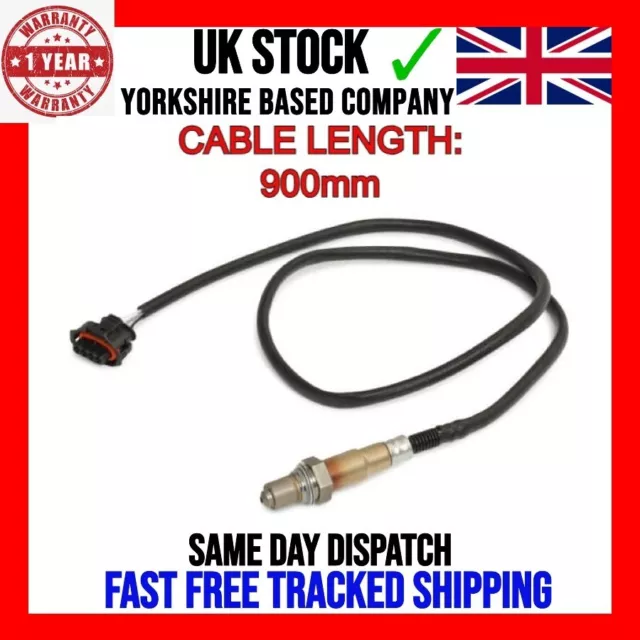 New Rear Lambda Oxygen Sensor Fits Vauxhall Omega B 2.6/3.2 V6 1993-03 90424220