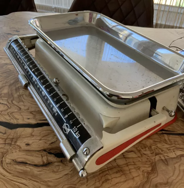 Vintage, Retro alte "Rotring“ Balken/Küchenwaage  bis 10 Kg, ca.50/60ger Jahre