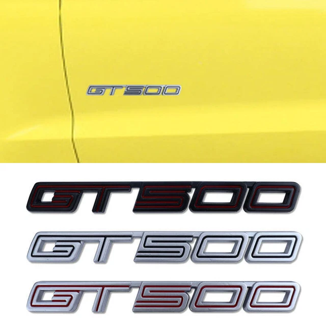1Pc Side Decal Emblem For Ford Mustang GT500
