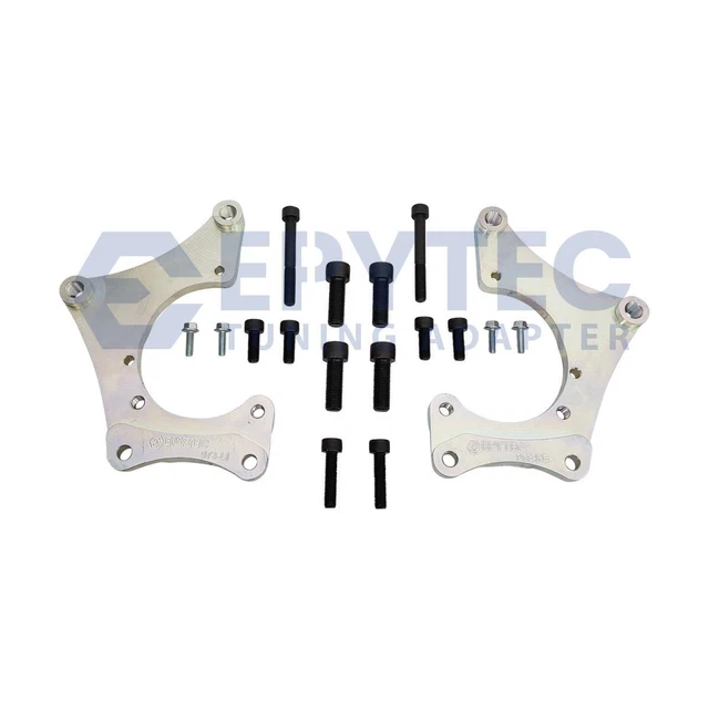 Bigg Red Audi Q7 3.0 TDi Front Brake Caliper Repair Kit – 6 Pot, 350mm Disc, 18z Style, Spain Made