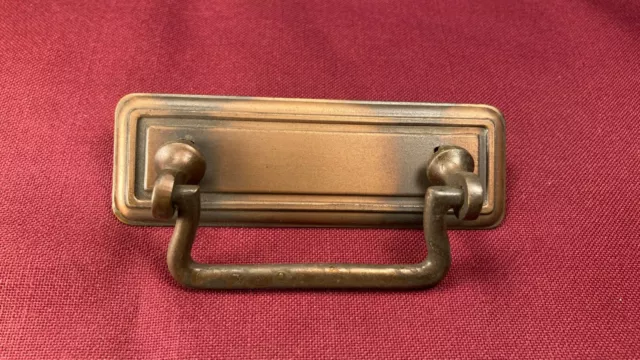 Vintage / Antique Dull Copper Flash Drawer Pull Rare Style Furniture Hardware