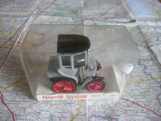 Miniature Panhard & Levassor Tonneau Roi Des Belges 1905 - 1/43 - Minialuxe