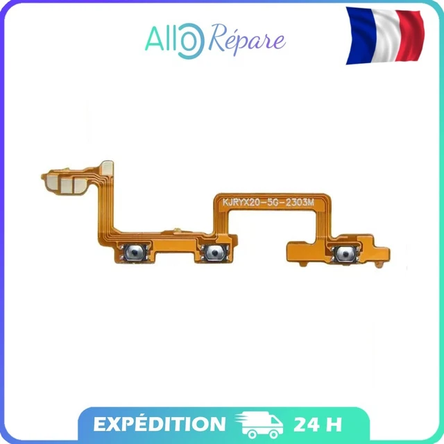 Nappe Interne Des Boutons Power Allumage on Off Et Volume + - Du Huawei