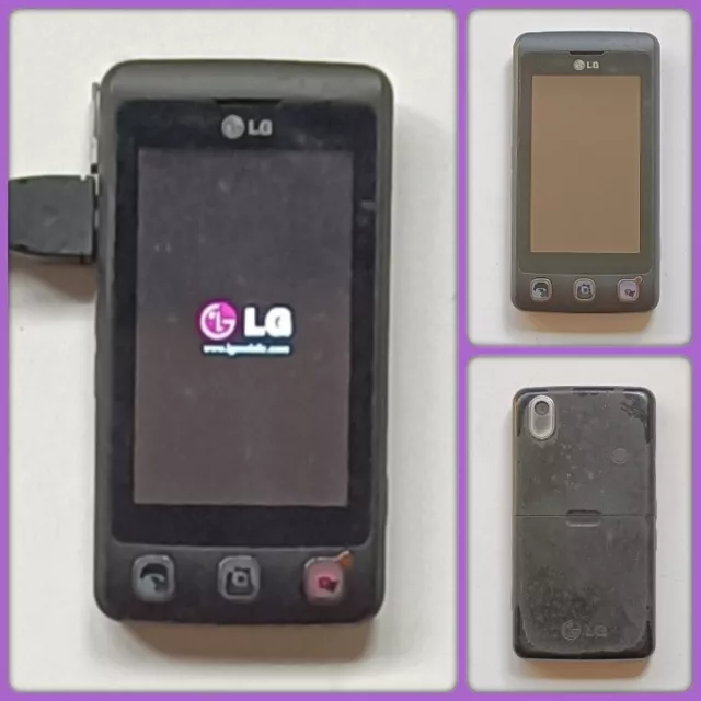 LG Cookie KP500 - Black (Unlocked) Smartphone