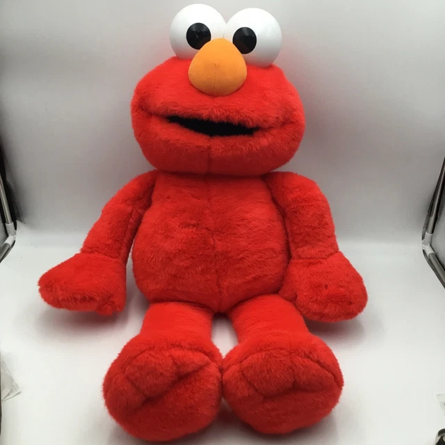 Jumbo 28" Tickle me Elmo Mattel Fisher Price 2002 Sesame Street Workshop Plush