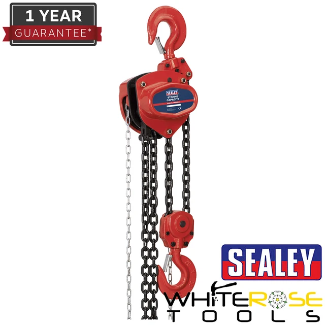 Sealey blocco catena sollevamento 5 tonnellate 3 m
