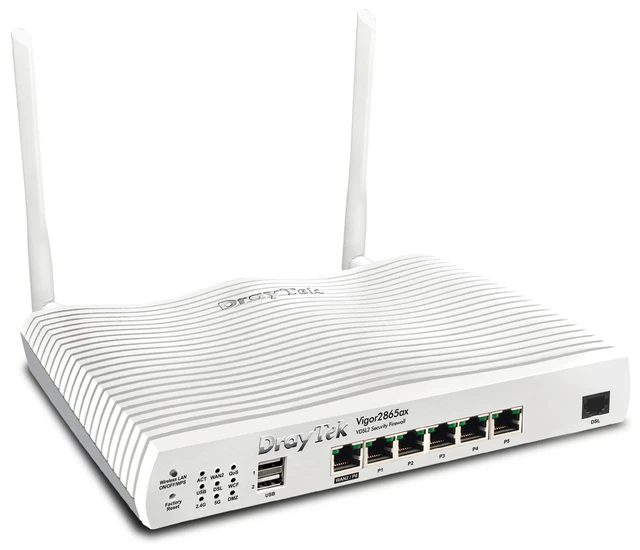 Draytek Vigor 2865ax wireless router Gigabit Ethernet Dual-band (2.4 GHz / 5 GHz