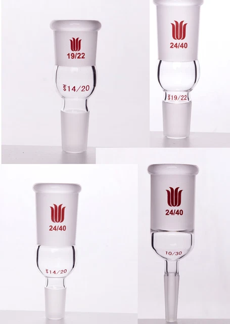 Lab glassware Reducing adapter B-type adapter Taper 24/40 10/30 19/22 29/42