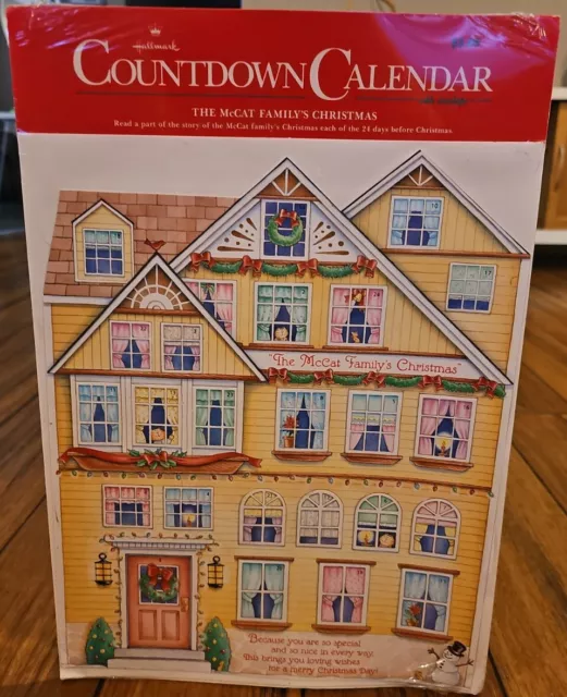 HALLMARK COUNTDOWN CHRISTMAS Advent Calendar McCat Familys Cat New