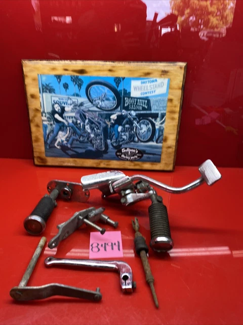 Shovelhead Harley Mid Control Brake Foot Peg Mount Chopper Fx Shovel Superglide Shovelhead Harley Mid Control Brake Foot Peg Mount Chopper Fx Shovel Superglide