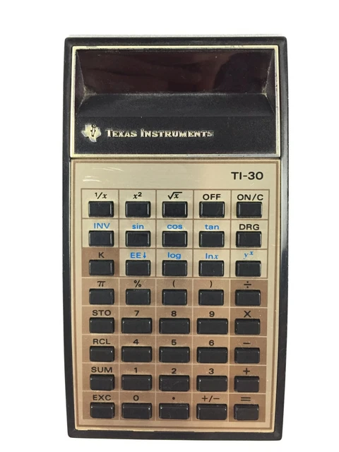 Calculatrice Texas Instruments Ti-30 Vintage Calculator