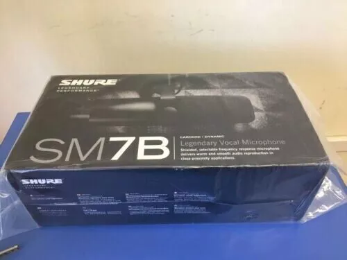 Microphone Shure SM7B Cardioid Dynamic Profession Legendary Performance Vocal 3