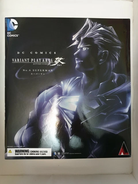 Figurine Play ARTS KAI Superman - Variant DC Comics - Square Enix - Neuf Scellé