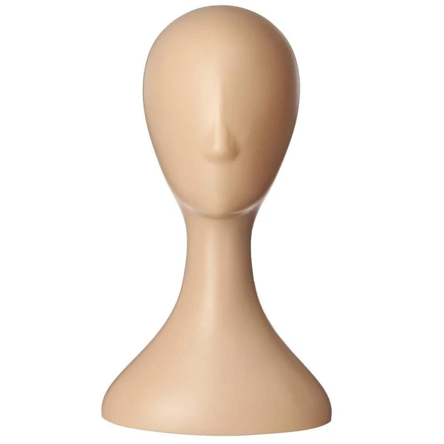 Head Model Wear-resistant Smooth Surface Women Head Model Headwear Display Mold