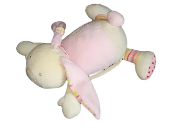 Doudou Ours Simpson trading Vichy rose - Mister Doudou : SOS Doudou Perdu