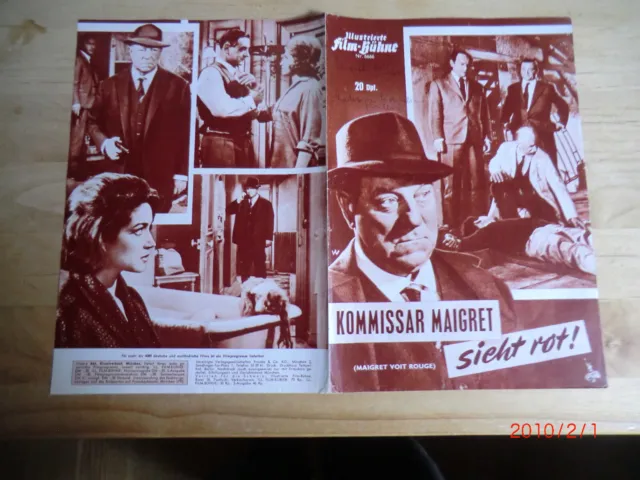 IFB 6666 / Kommissar Maigret sieht rot! / Jean Gabin / SELTEN