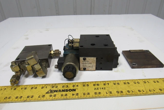 Rexroth 4WE 6 D62/EG24N9K33L=AN Hydraulic Solenoid Valve Assembly