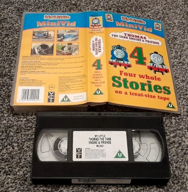 THOMAS THE TANK Engine Friends My Little Mini Vid Pal Vhs Video thomas-the-tank-engine-friends-my-little-mini-vid-pal-vhs-video