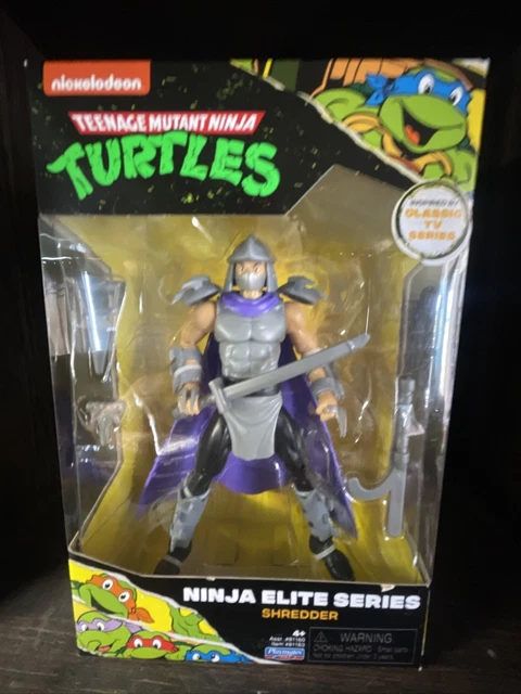 Playmates SHREDDER Teenage Mutant Ninja Turtles Classic Elite 6" Action Figure!