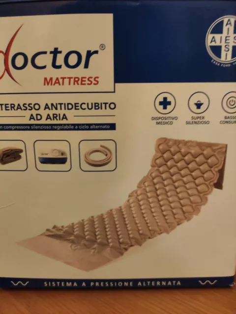 AIESI Doctor Matress Materasso Antidecubito a Bolle d'Aria con Compressore...