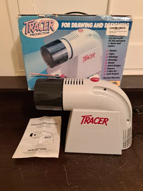 Artograph 225-360 Tracer Projector and Enlarger TESTED with manual and box