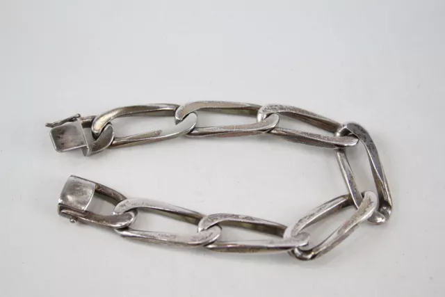 Sterling Silver Bracelet Minimalist Links x 1 (42g)