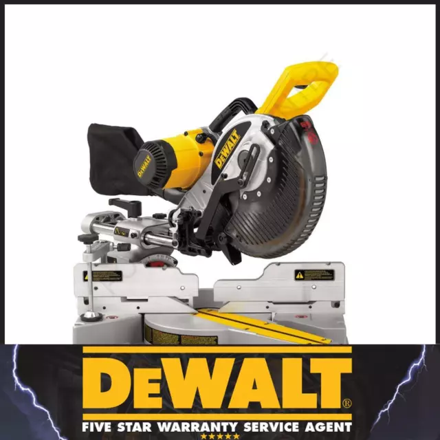 DeWalt DW717XPS Reconditioned 230V Double Bevel XPS 250mm Slide Mitre Saw