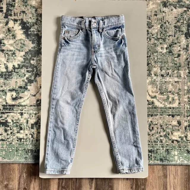 Wrangler Boys Blue Jeans 5 Slim Adjustable Waist Denim Pants Rodeo Farm Western