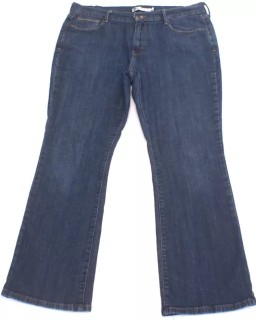 Levis 515 Boot Cut Womens Blue Jeans Stretch Denim, Size 14 S  (36X29)