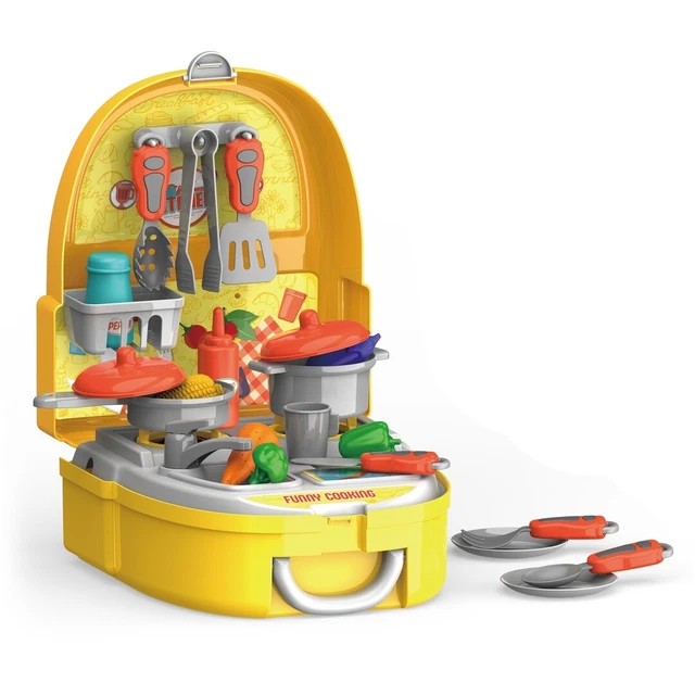 WOOPIE Little Cook Set in Backpack 23 el