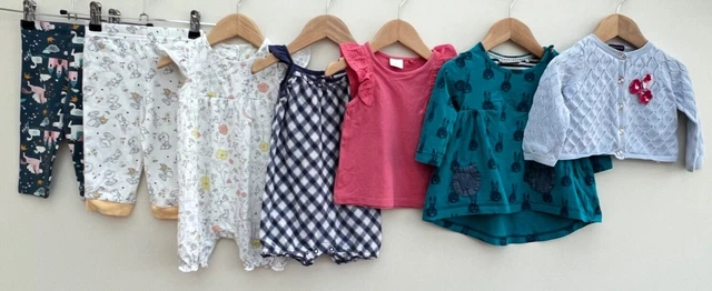 Baby Girls Bundle Of Clothing Age 6-9 Months Sergent Major Mothercare Next