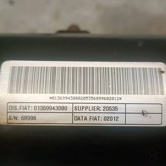 Hosrivae Scatola portaoggetti centrale per Fiat Ducato Boxer per relè