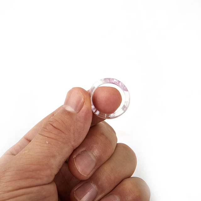 10 Pcs/Lot Mixed Color New Trendy Korean Simple Colorful Resin Finger Rings Set_