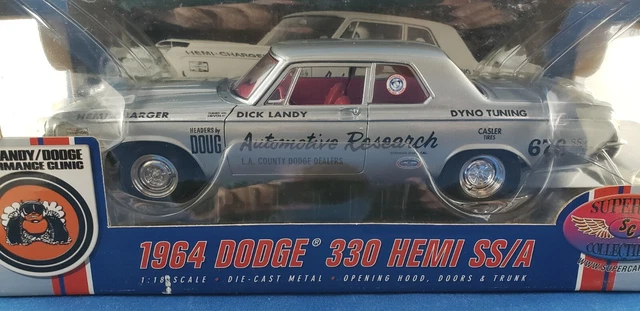SUPERCAR COLLECTIBLES 1964 Dodge 330 Hemi SS/A Dick Landy 1