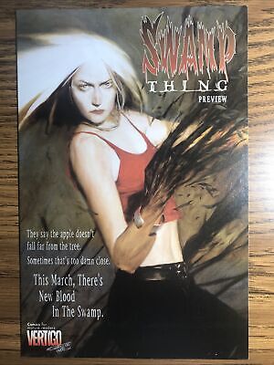 Swamp Thing / Lucifer No 1 Preview Nm/Nm+ Dc/Vertigo Comics Flip-Book 2000
