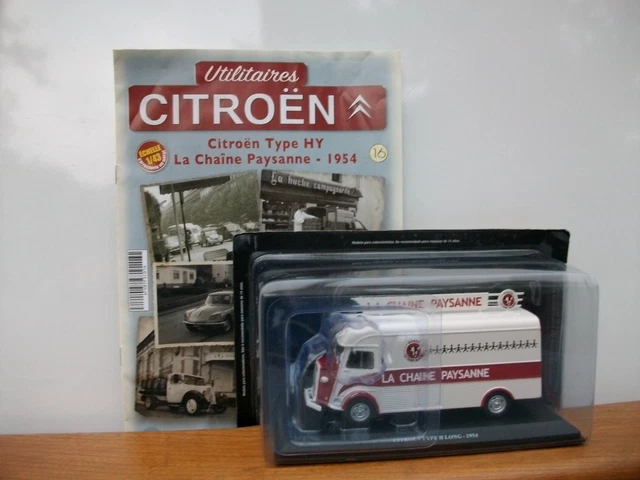 Miniature Camionnette Citroën Type HY 1954 "La Chaîne Paysanne" - 1/43 - Altaya - Neuve