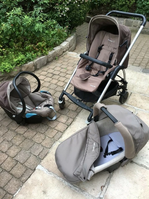 Poussette combiné BEBE CONFORT Trio Maia Access black raven 2015