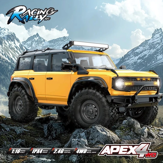HB MODEL 1:16 RC Car 4WD Off Road Crawler 2.4GHz Remote Control LED ...